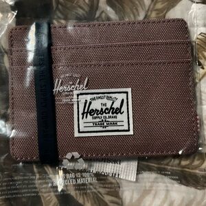 Herschel ash rose card holder BNWT
